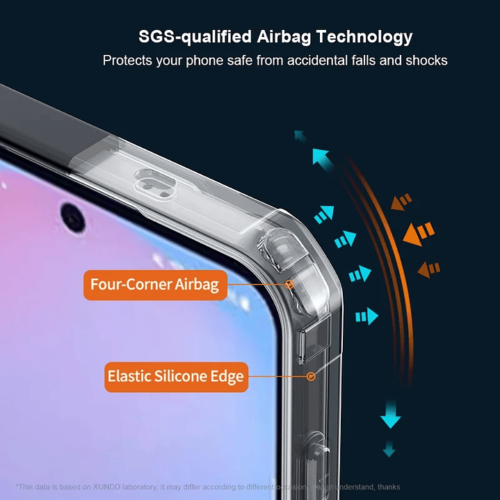 Carcasa Xundd Anti Golpe Para Samsung S25 FE 6