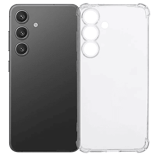 Carcasa Transparente Esquinas Reforzadas Para Samsung S25 Fe