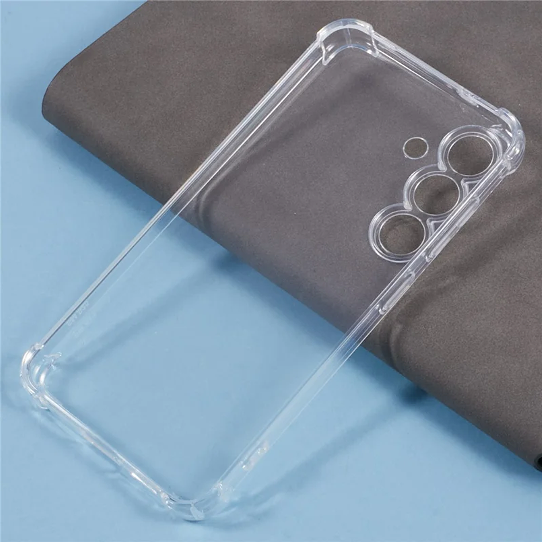 Carcasa Transparente Esquinas Reforzadas Para Samsung S25 Fe 4
