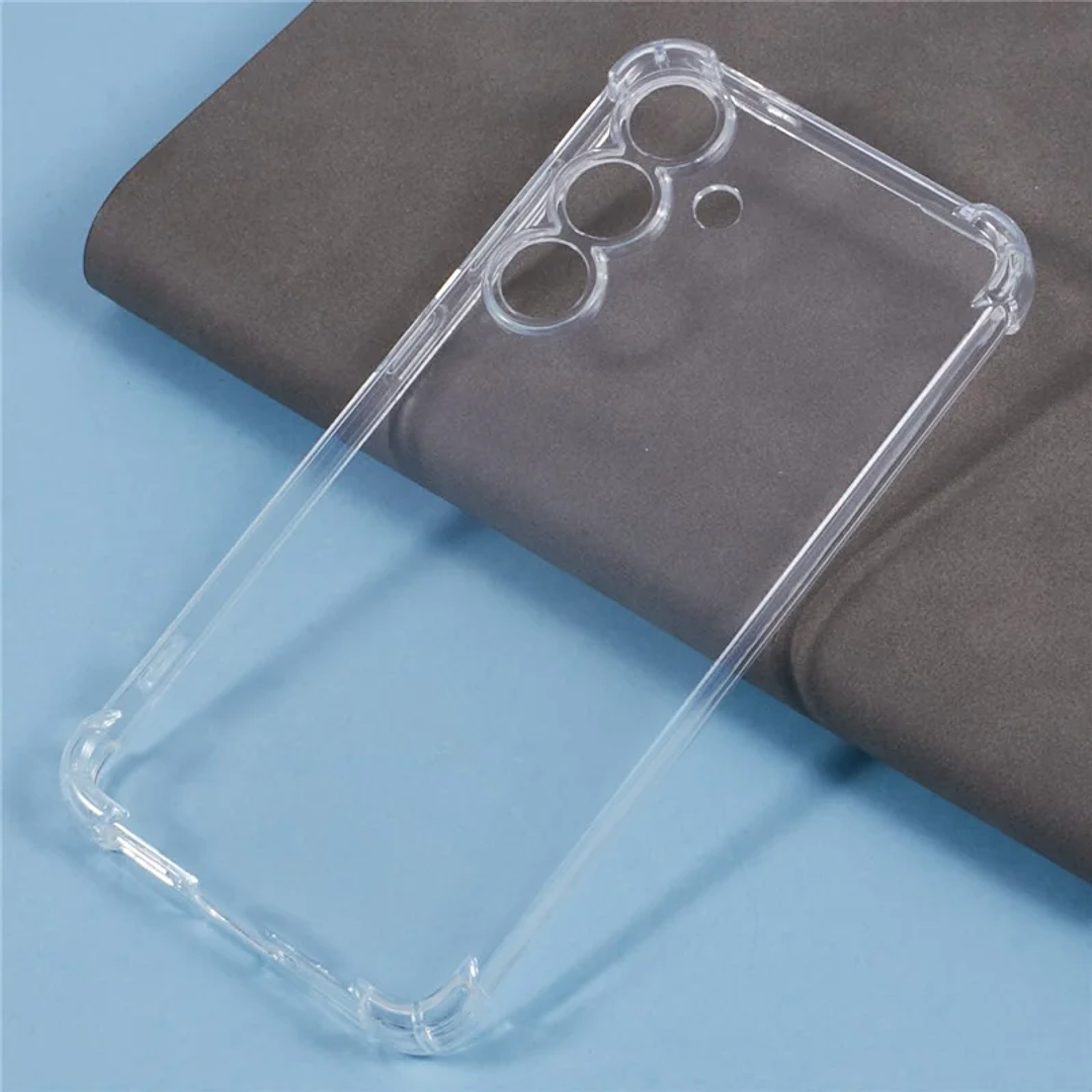 Carcasa Transparente Esquinas Reforzadas Para Samsung S25 Fe 5