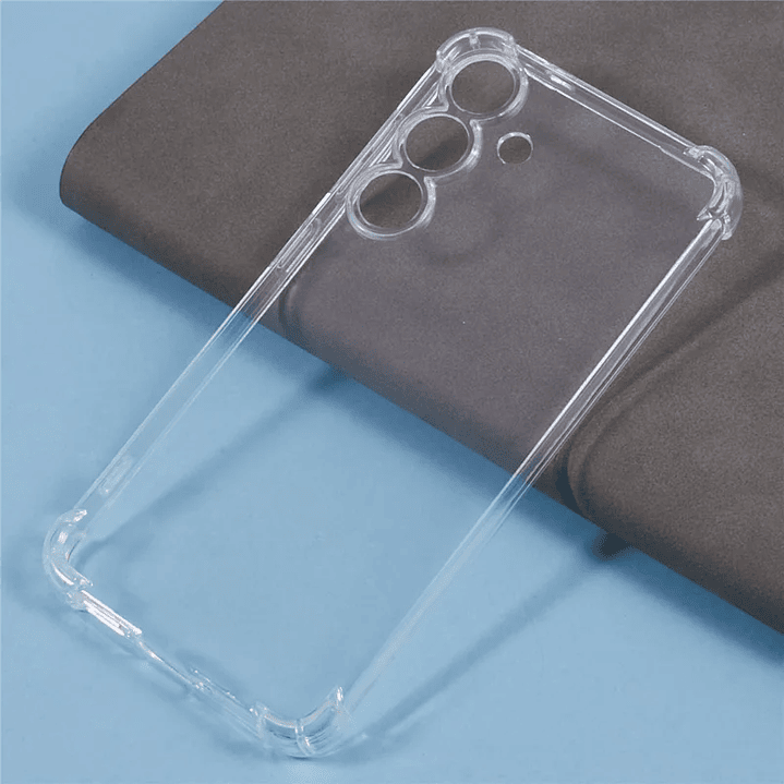 Carcasa Transparente Esquinas Reforzadas Para Samsung S25 Fe 5