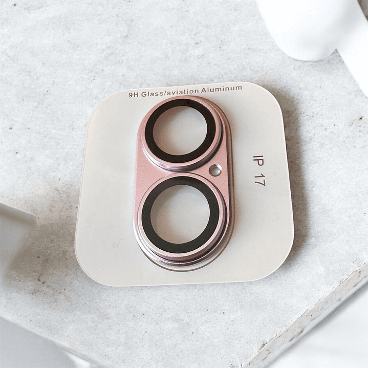 Lámina Cámara Aluminio Para iPhone 17 Normal 2