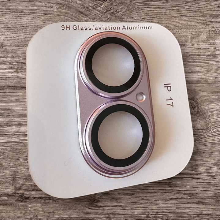 Lámina Cámara Aluminio Para iPhone 17 Normal 4