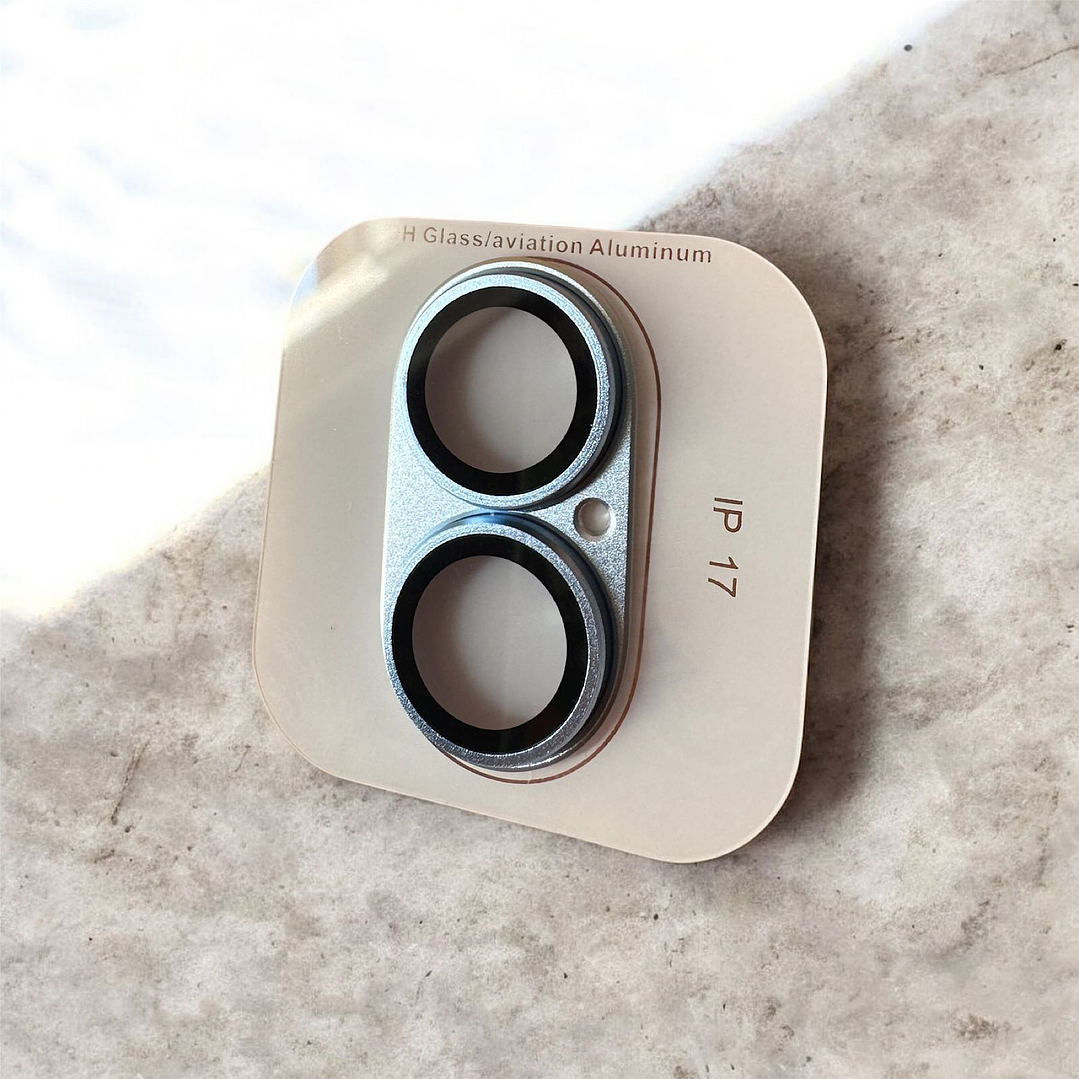 Lámina Cámara Aluminio Para iPhone 17 Normal 7