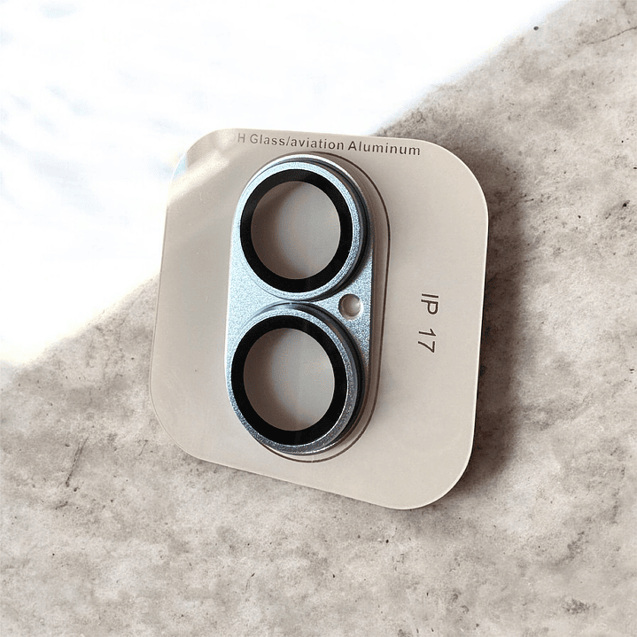 Lámina Cámara Aluminio Para iPhone 17 Normal 7