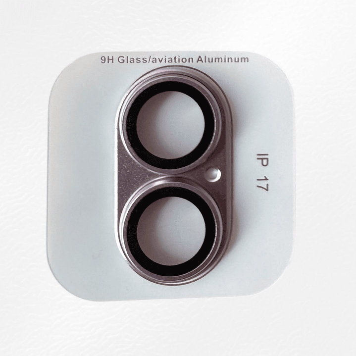 Lámina Cámara Aluminio Para iPhone 17 Normal 3