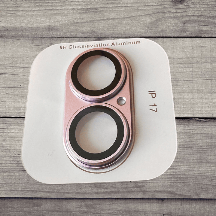 Lámina Cámara Aluminio Para iPhone 17 Normal 5