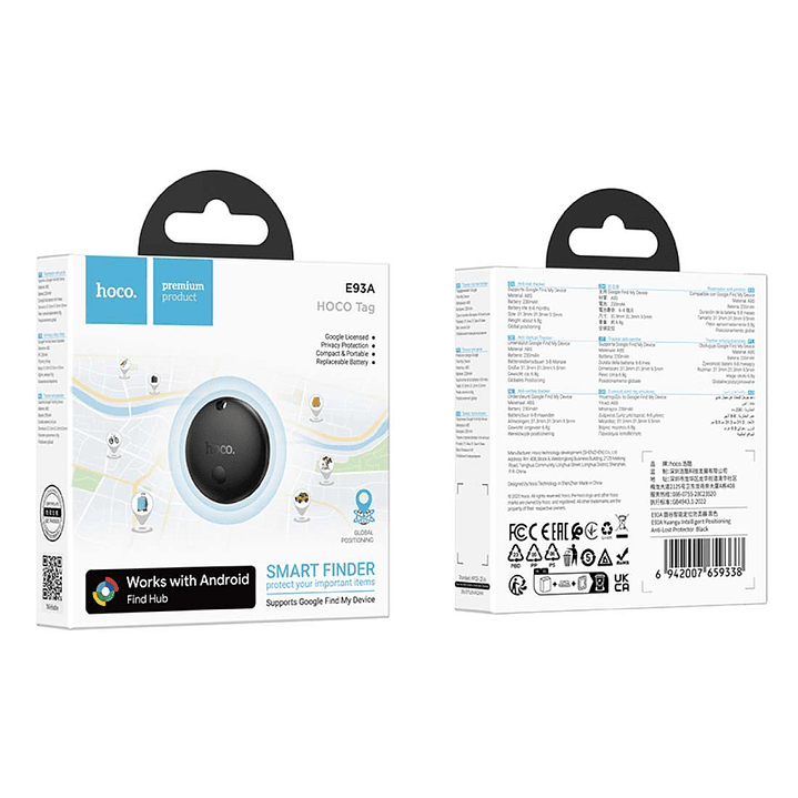 Rastreador Hoco E93A Smart Tag  3
