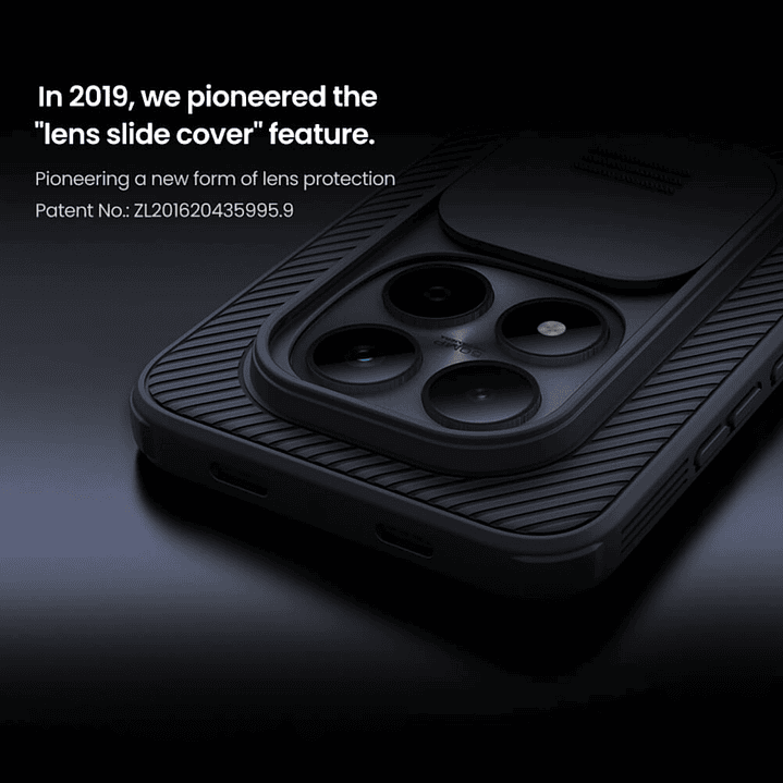 Carcasa Nillkin Camshield Para Xiaomi Note 15 Pro Plus 5G 8