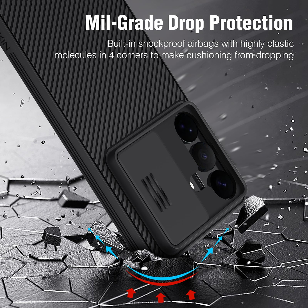 Carcasa Nillkin Camshield Pro Para Samsung S26 8