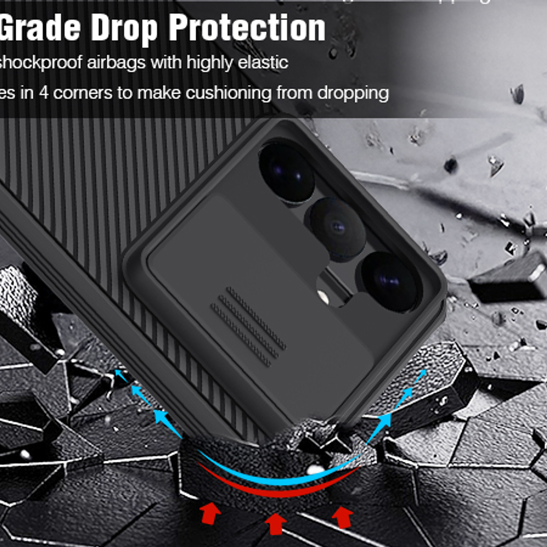 Carcasa Nillkin Camshield Pro Para Samsung S26 9