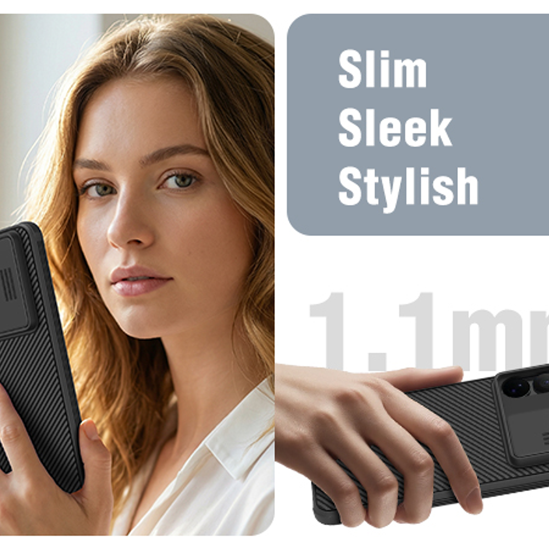 Carcasa Nillkin Camshield Pro Para Samsung S26 Plus 7