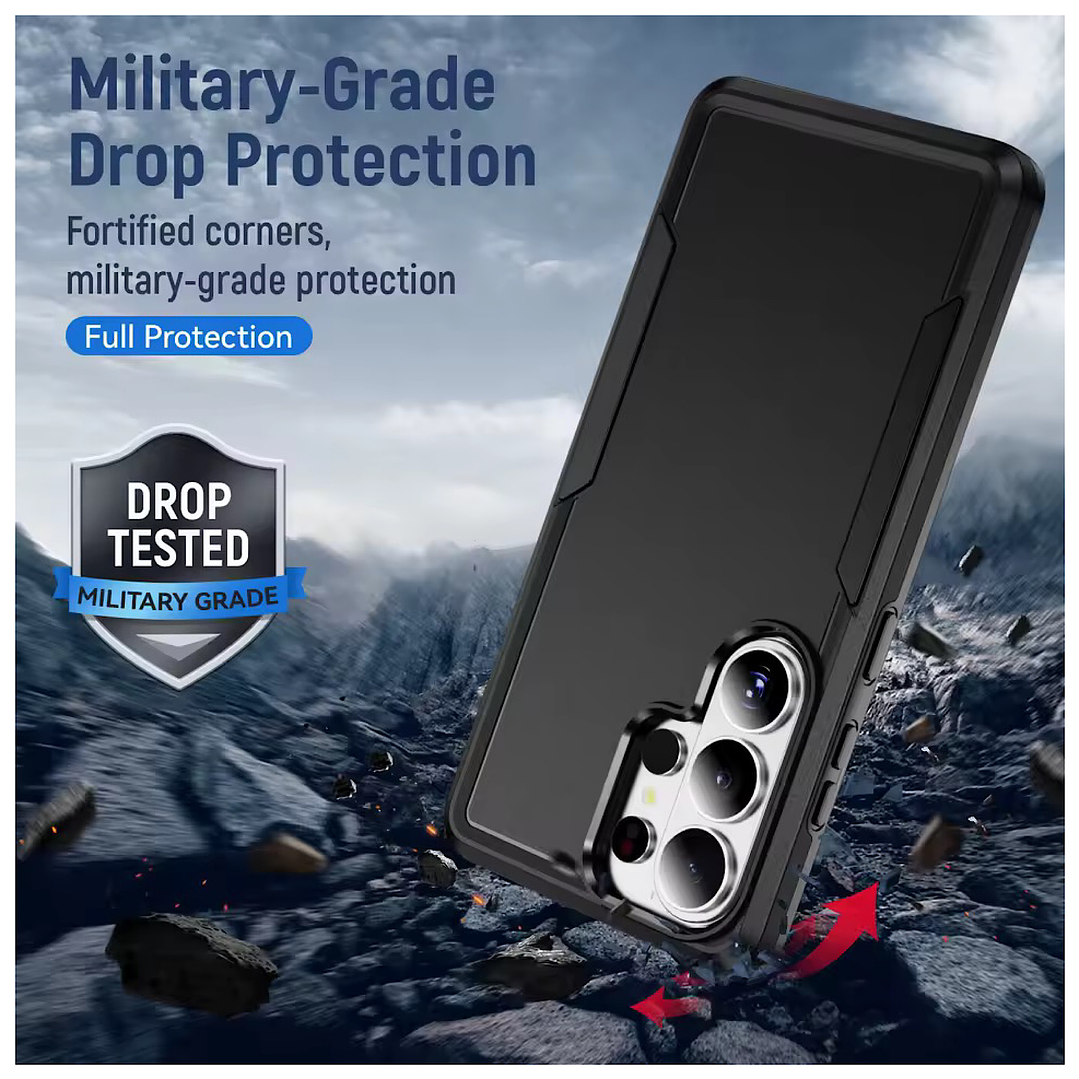 Carcasa Reforzada Doble Capa Para Samsung S26 Ultra 4