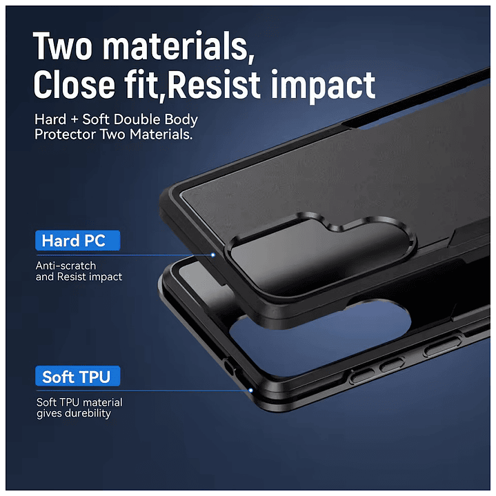 Carcasa Reforzada Doble Capa Para Samsung S26 Ultra 5