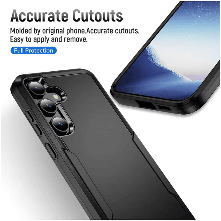 Carcasa Reforzada Doble Capa Para Samsung S25 Fe 4