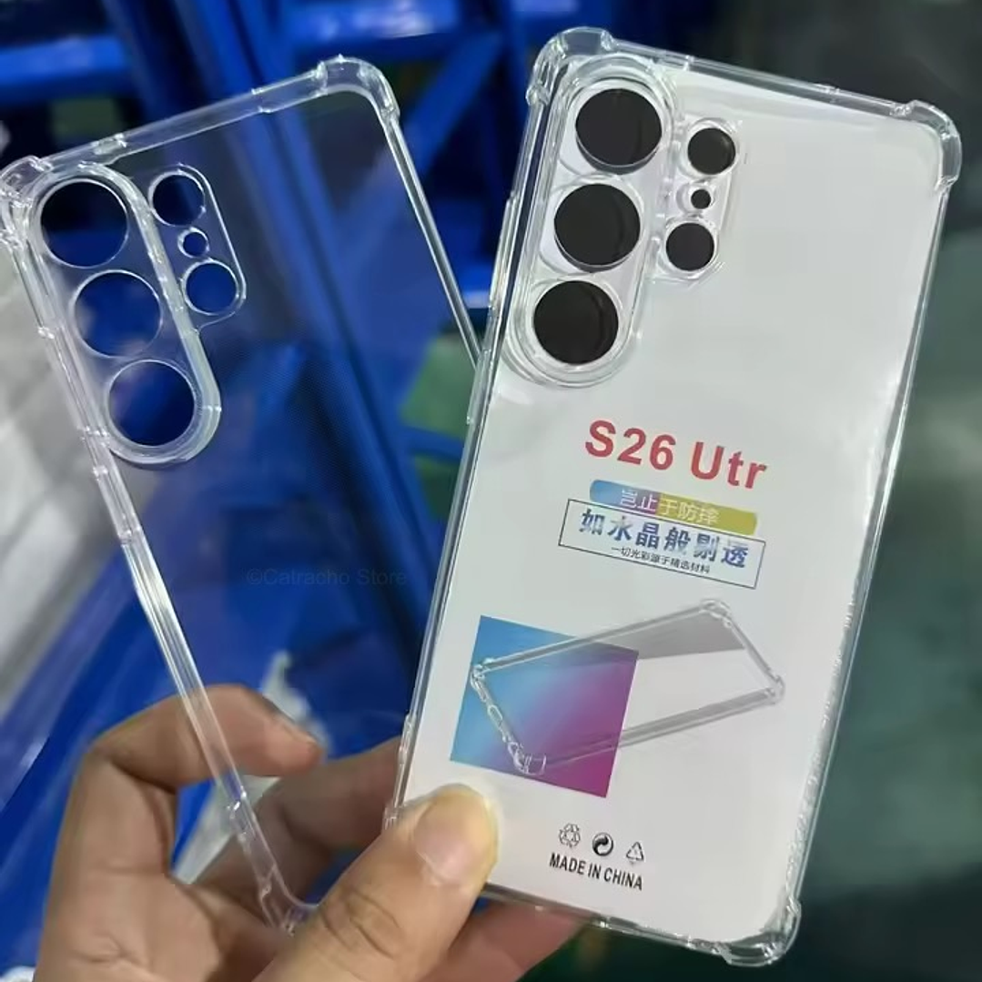 Carcasa Transparente Reforzada Para Samsung S26 Ultra 2