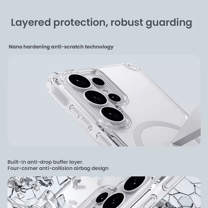 Carcasa Nillkin Nature Magsafe Para Samsung S26 Ultra 3