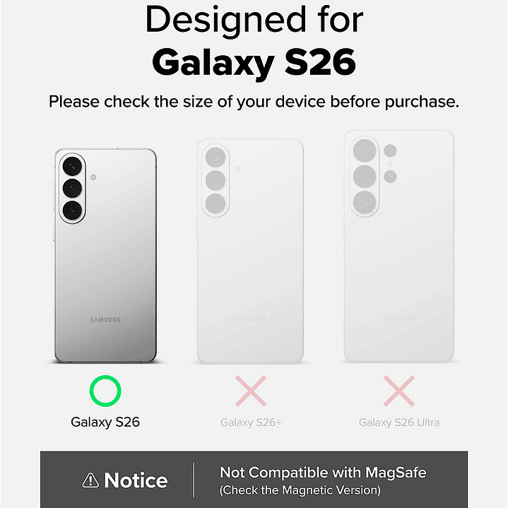 Carcasa Ringke Fusion-x Para Samsung S26  6