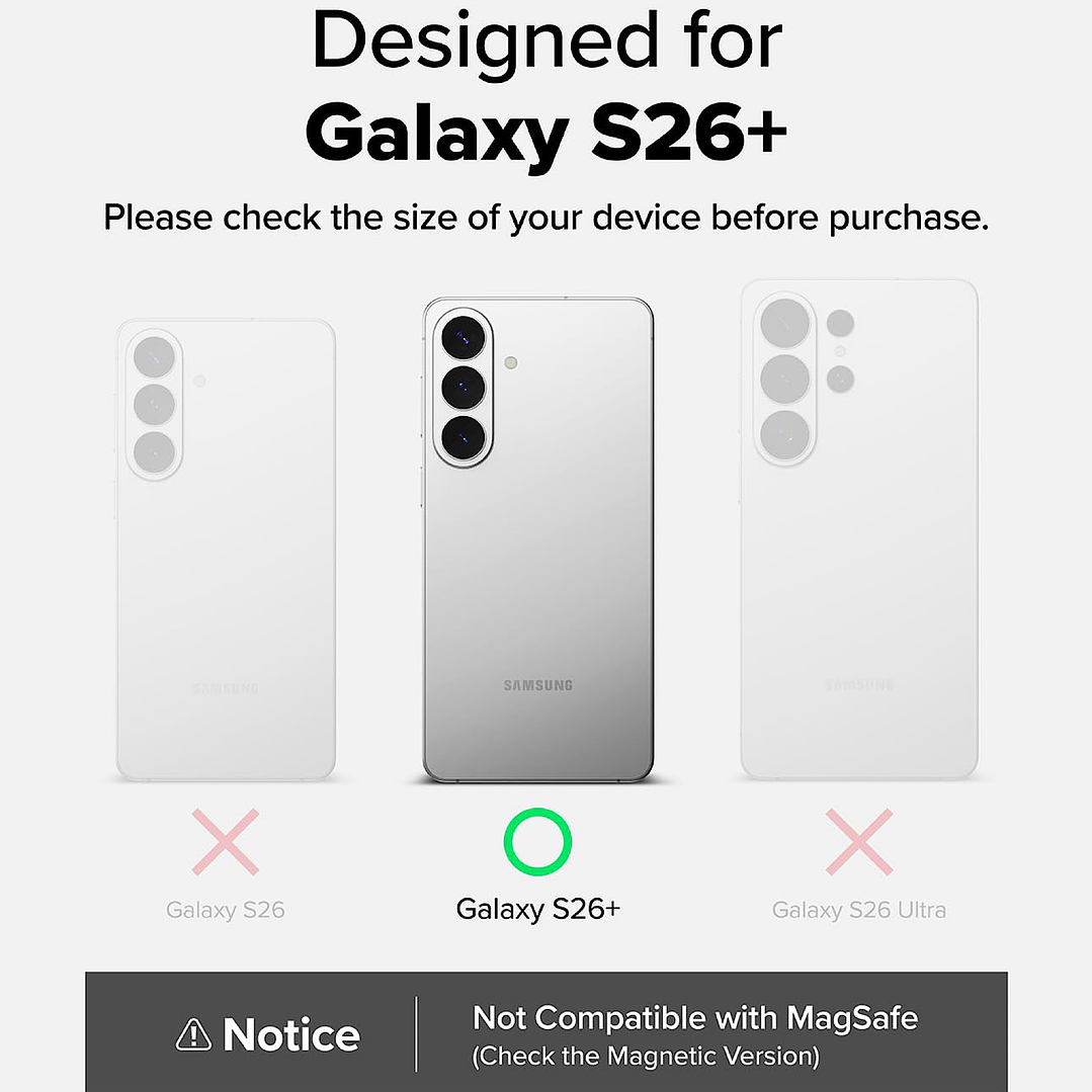 Carcasa Ringke Fusion-x Para Samsung S26 Plus 6