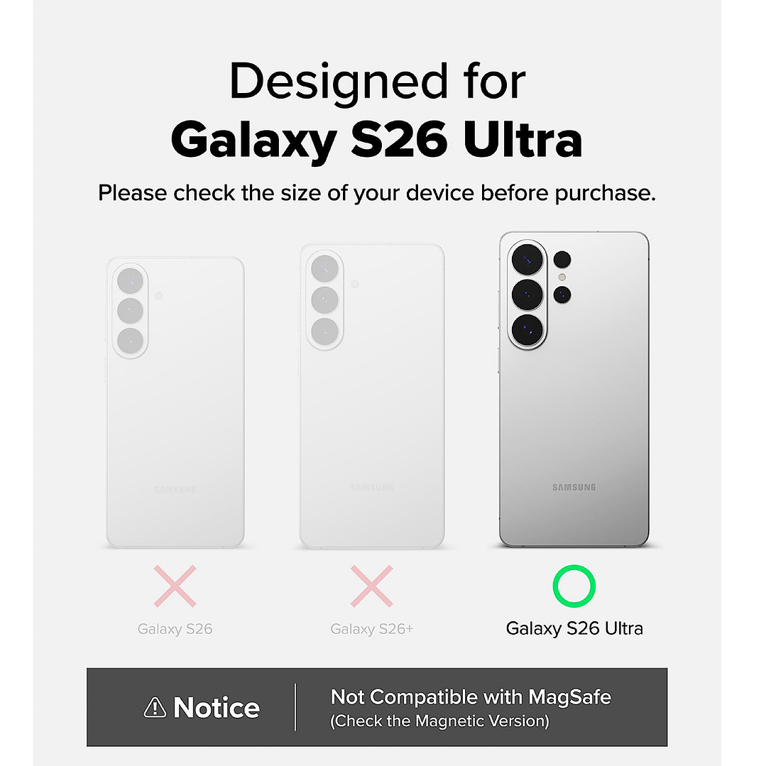 Carcasa Ringke Fusion-x Con Magsafe Para Samsung S26 Ultra 2
