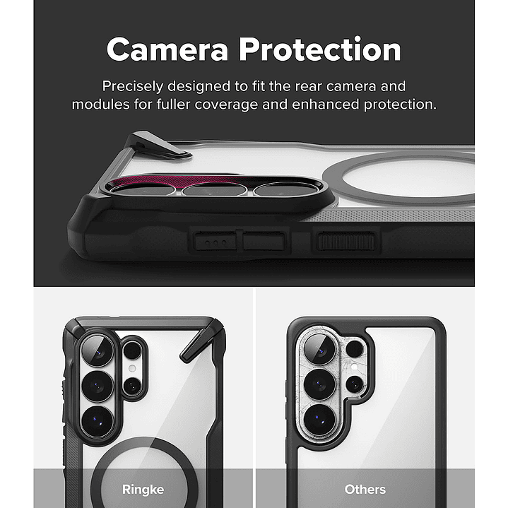 Carcasa Ringke Fusion-x Con Magsafe Para Samsung S26 Ultra 6