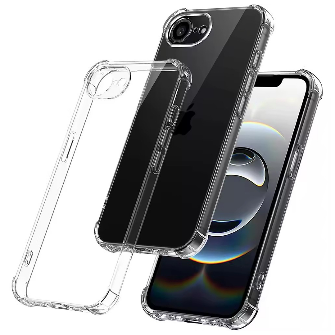 Carcasa Transparente Reforzada Para iPhone 17e 1