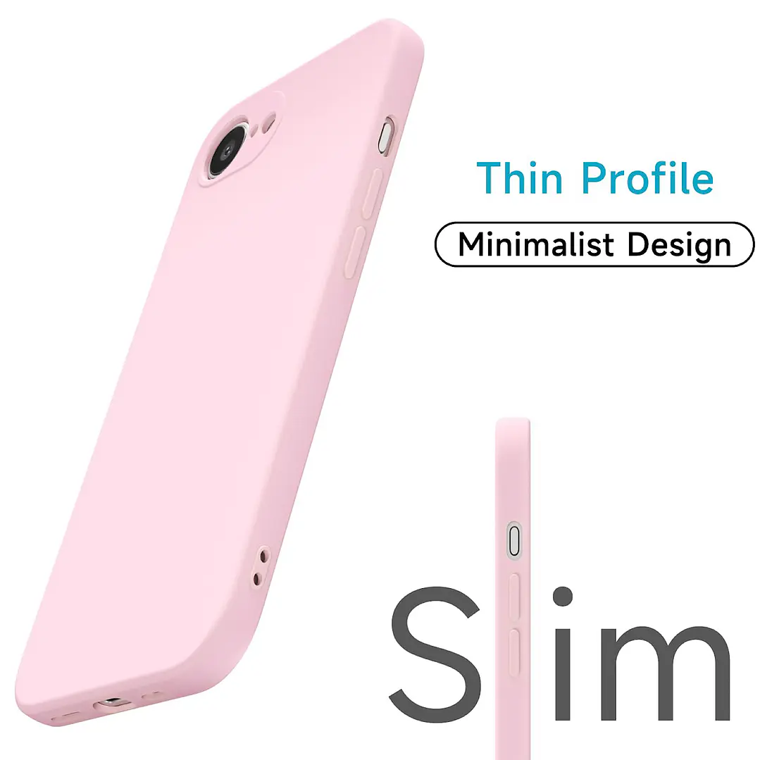 Carcasa De Silicona Para iPhone 17e  7