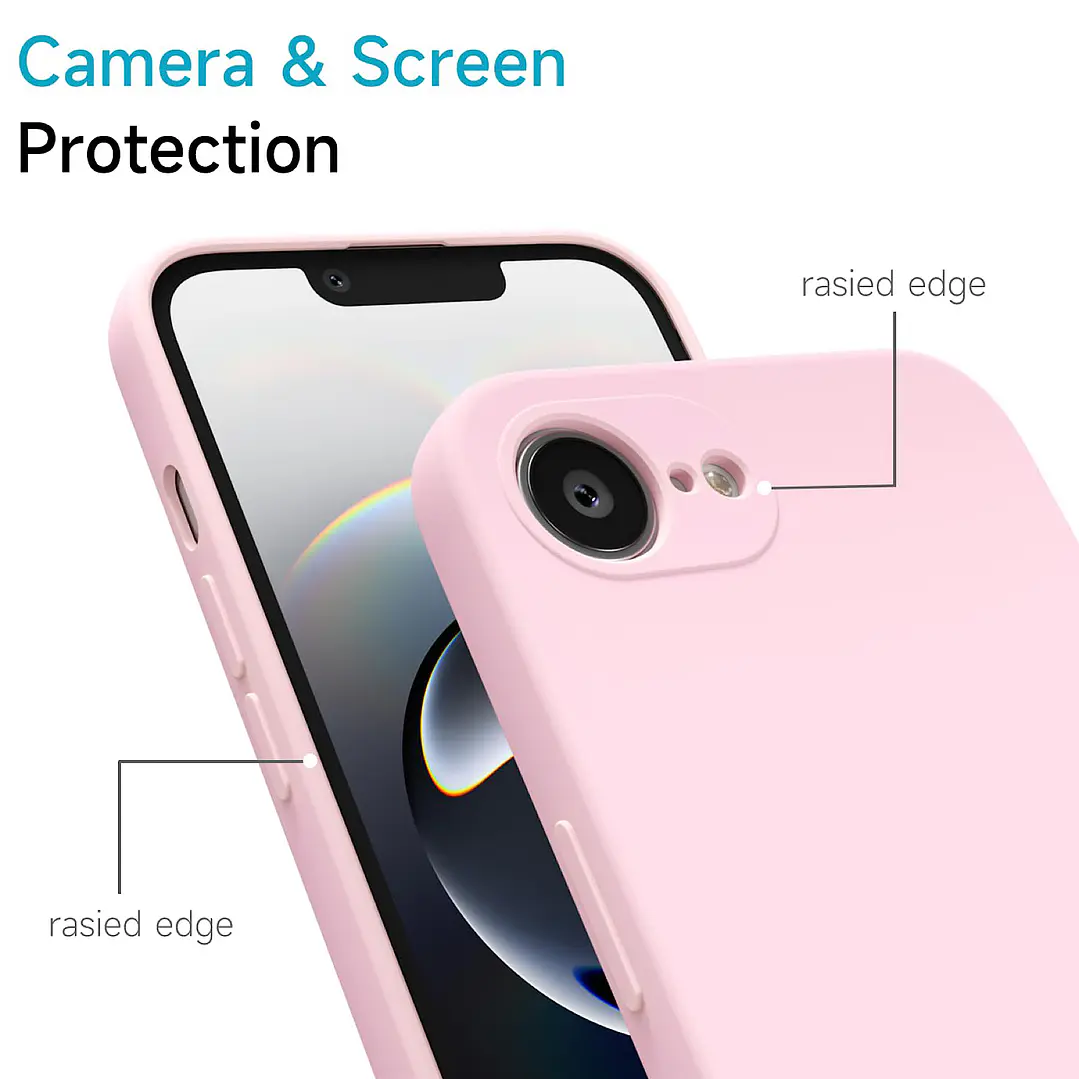 Carcasa De Silicona Para iPhone 17e  8
