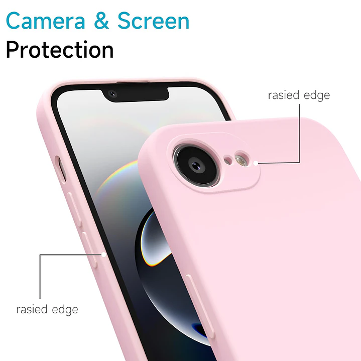 Carcasa De Silicona Para iPhone 17e  8