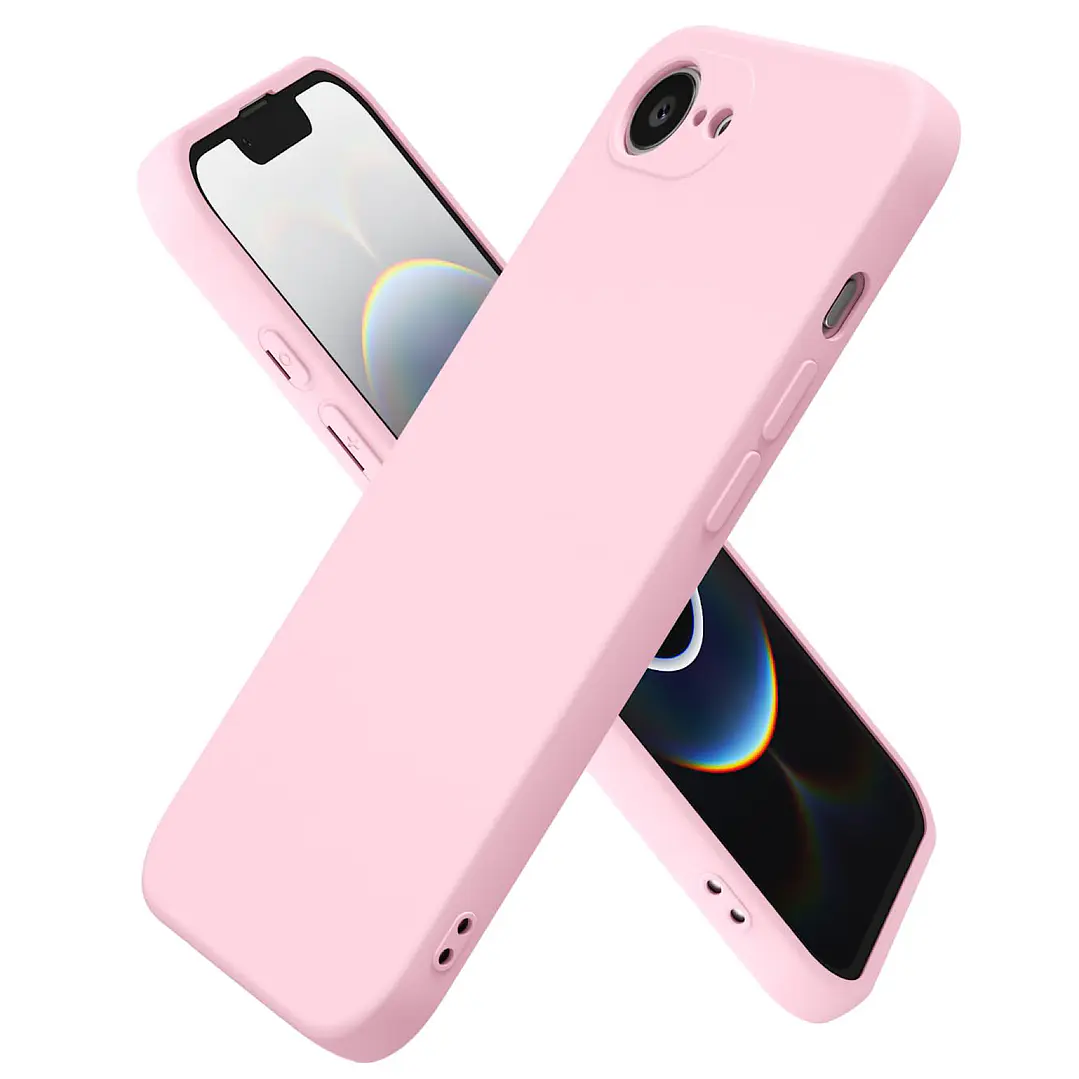 Carcasa De Silicona Para iPhone 17e  9