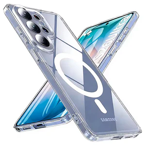 Carcasa Transparente Con Magsafe Para Samsung S26 Ultra