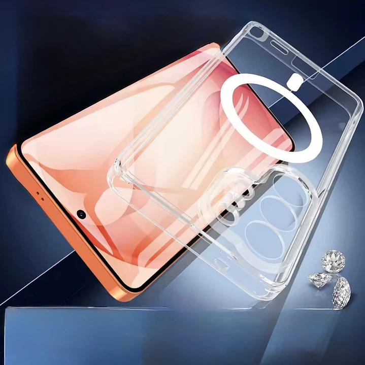 Carcasa Transparente Con Magsafe Para Samsung S26 Ultra 2