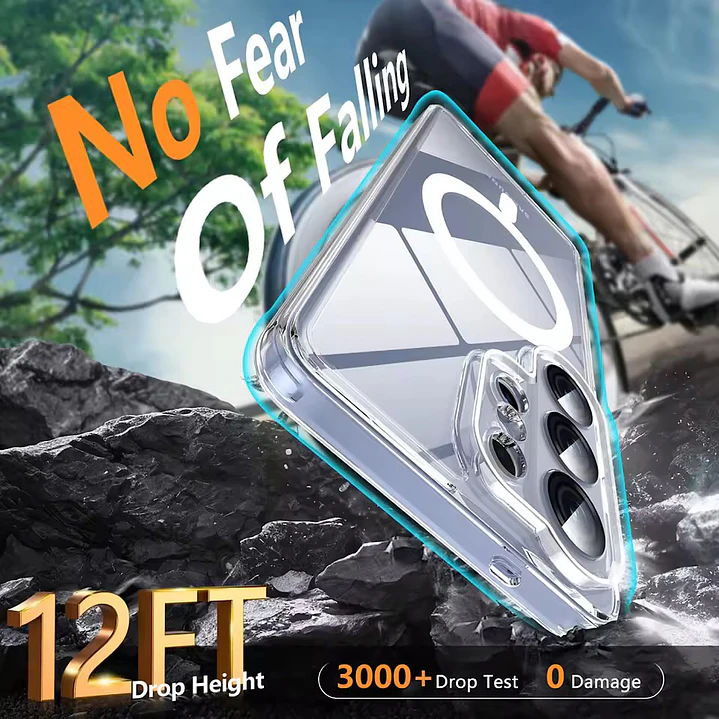 Carcasa Transparente Con Magsafe Para Samsung S26 Ultra 5