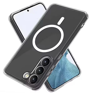 Carcasa Transparente Con Magsafe Para Samsung S26 Plus