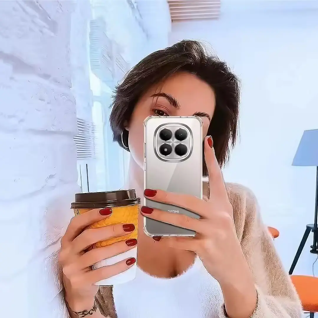 Carcasa Transparente Para Xiaomi Note 15 Pro 5G 5