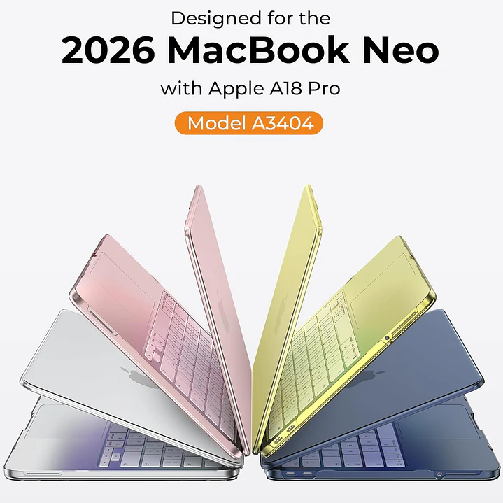 Carcasa Transparente para Macbook Neo 6