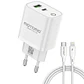 Cargador De Pared Motomo-20w Compatible iPh 8 al 14 Pro Max - thumbnail 1