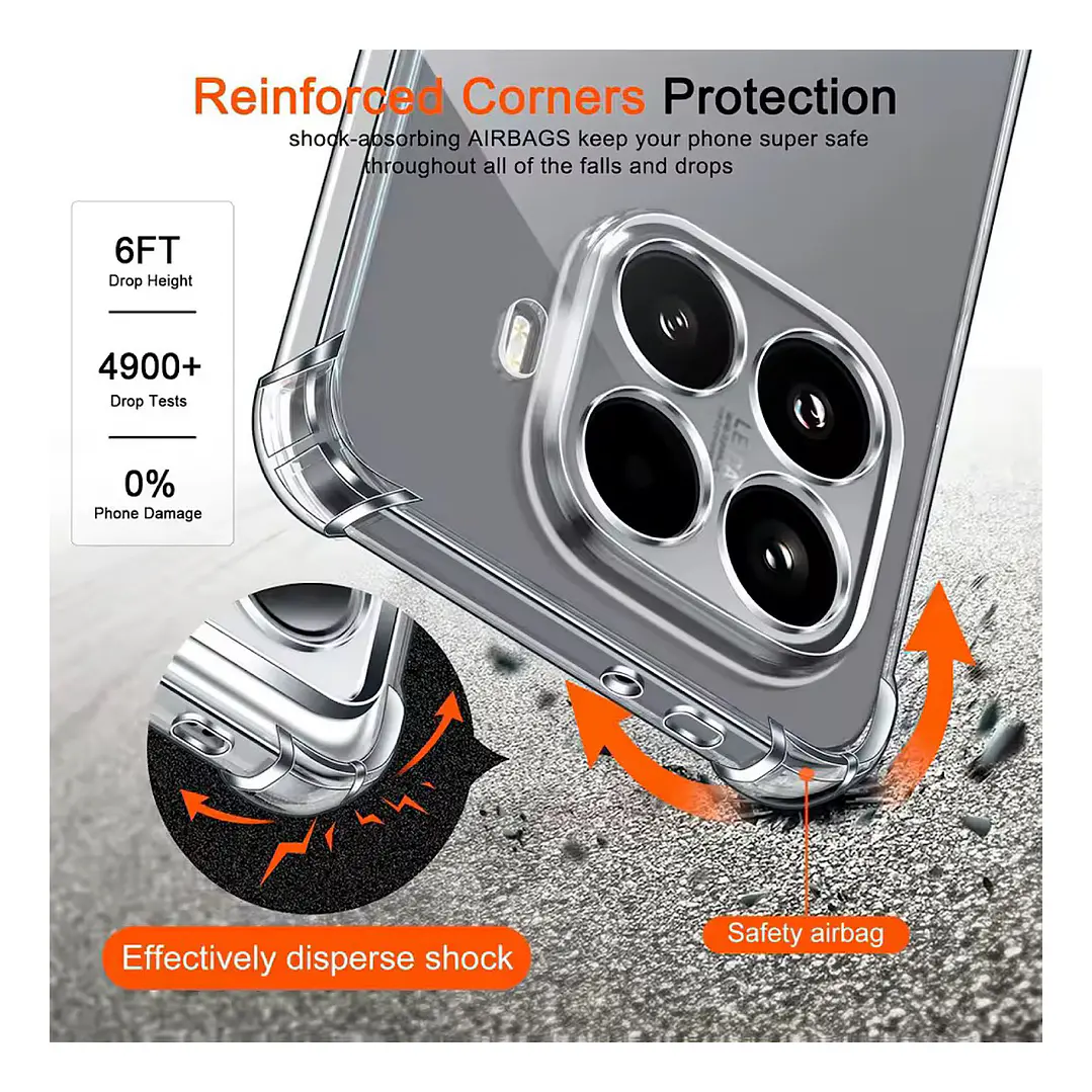 Carcasa Transparente Para Xiaomi 17T Pro 3