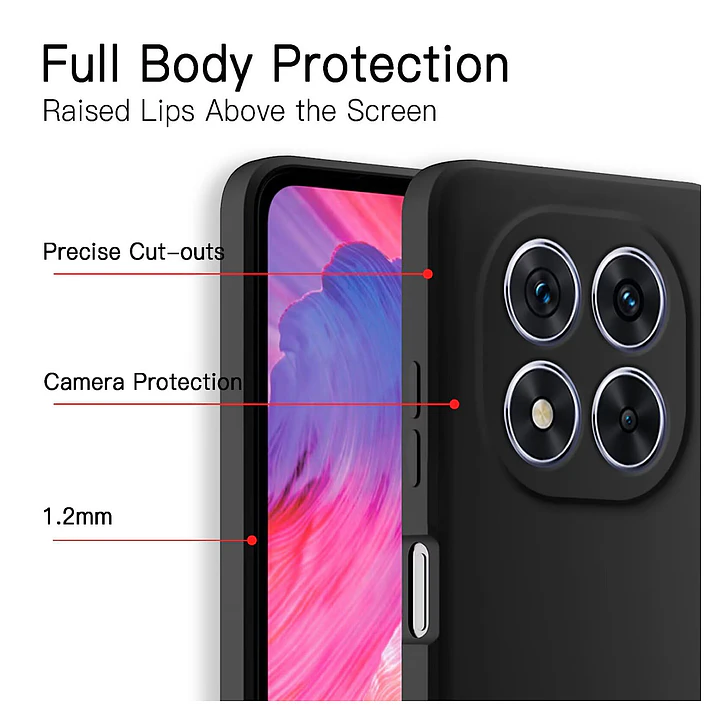 Carcasa de Silicona Para Xiaomi Note 15 Pro 5G 3