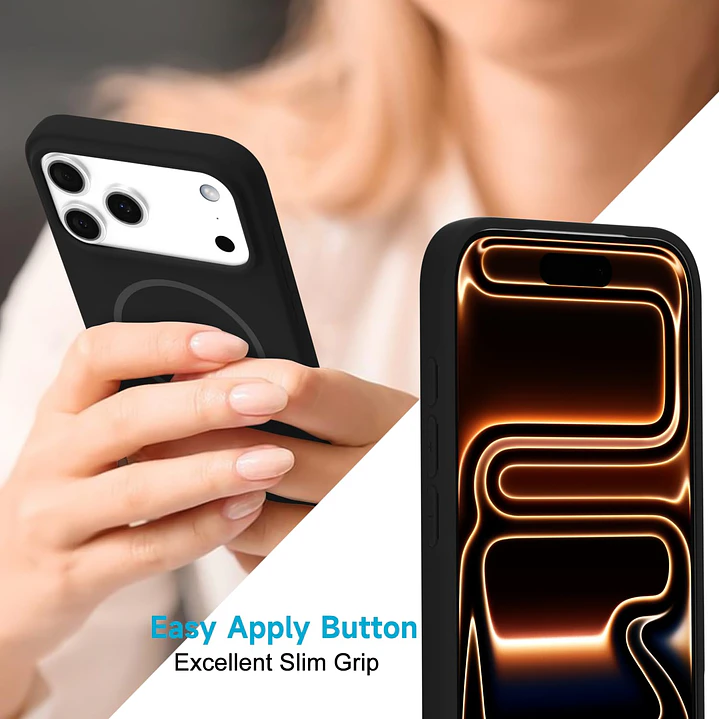 Carcasa de Silicona Sotf Magsafe Para iPhone 17 Pro 5