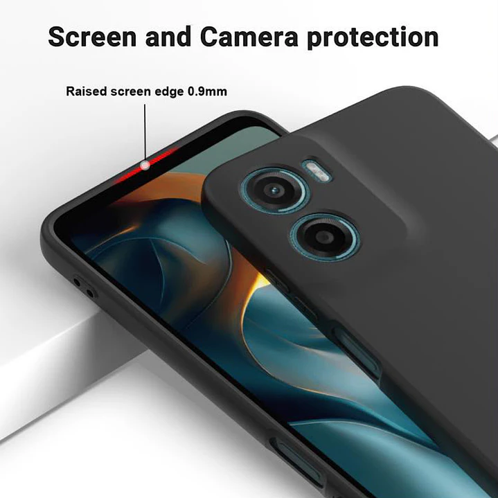 Carcasa de Silicona Para Motorola G06 4G 3