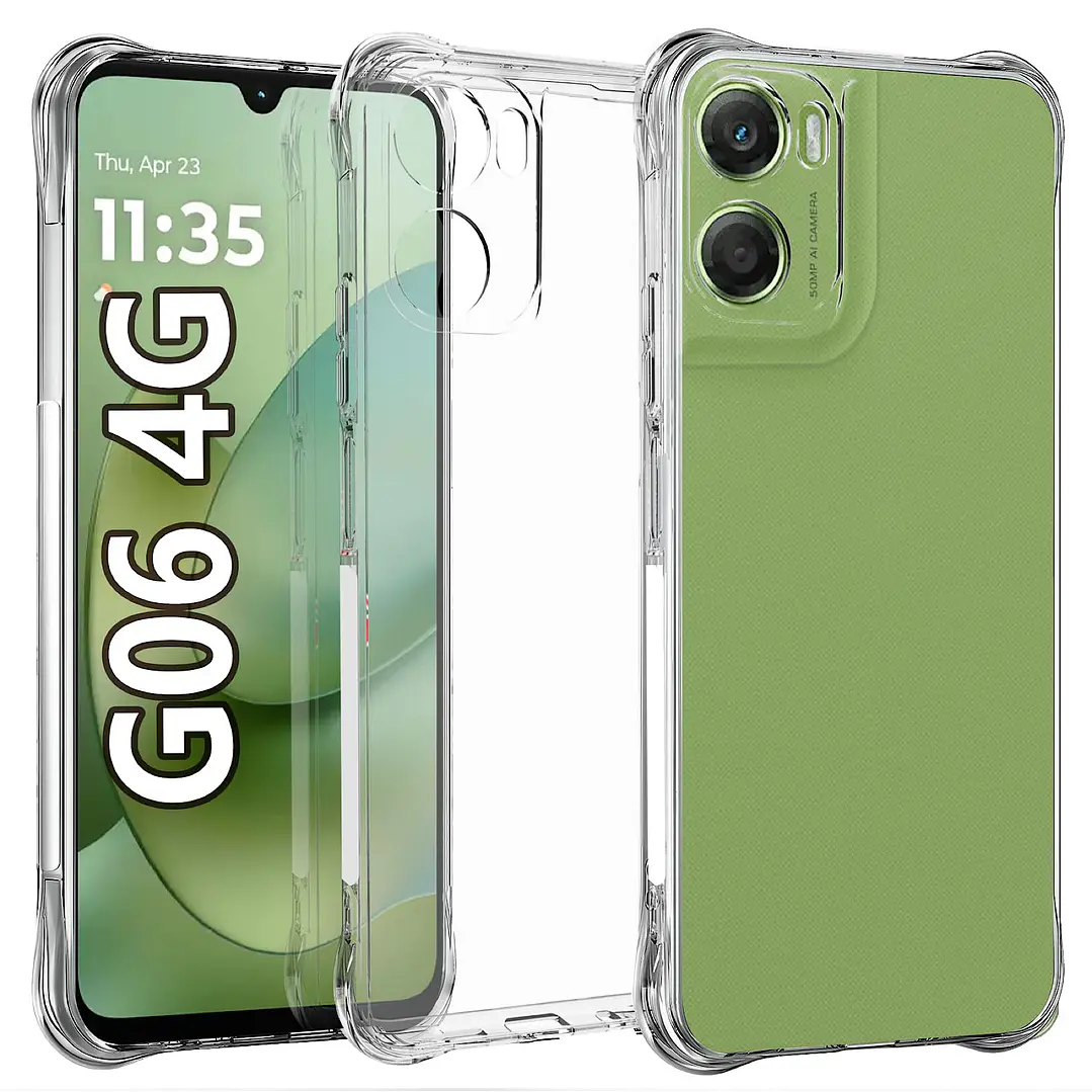Carcasa Transparente Para Motorola G06 4G 1