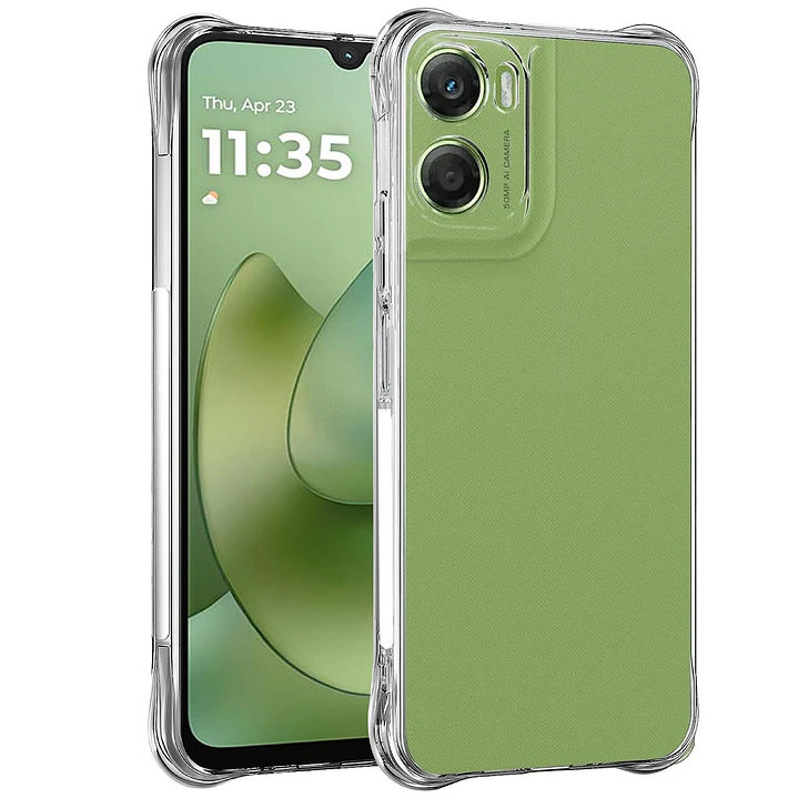 Carcasa Transparente Para Motorola G06 4G 3