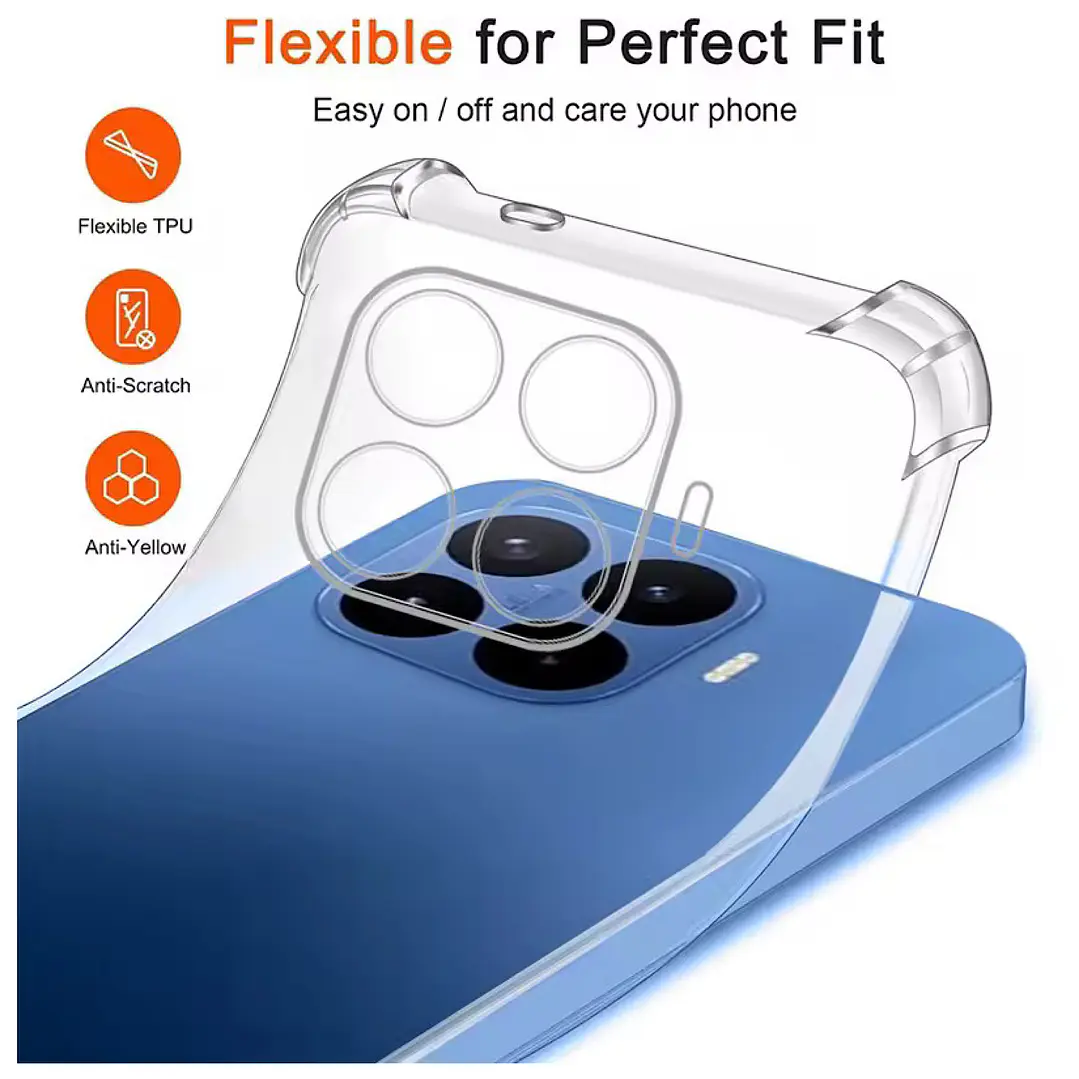 Carcasa Transparente Reforzada  Para Xiaomi 17T 4