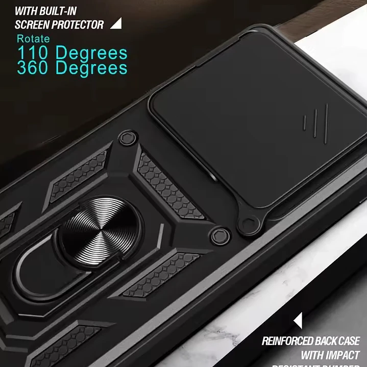 Carcasa Armor Con Anillo Para Xiaomi 17T 2