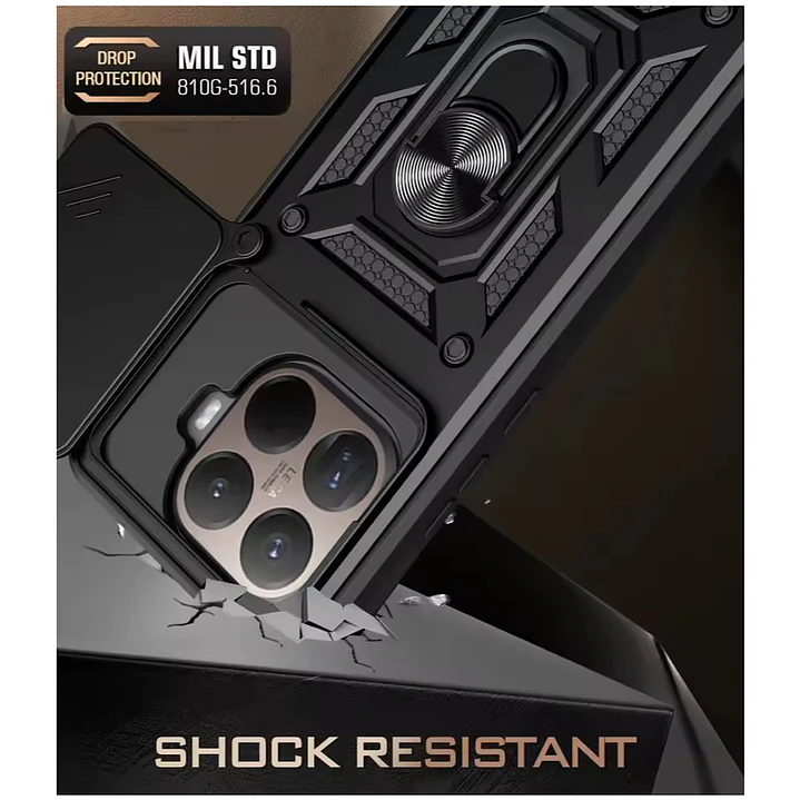 Carcasa Armor Con Anillo Para Xiaomi 17T 5