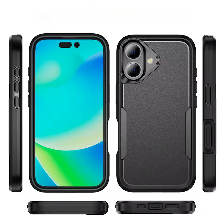 Carcasa Reforzada Doble Capa Para iPhone 17  2