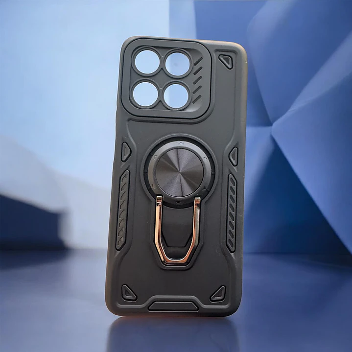 Carcasa Armor Con Anillo Para Motorola G56 10