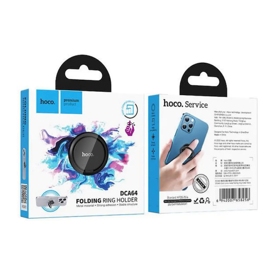 Soporte Plegable Anillo Celular Hoco  1