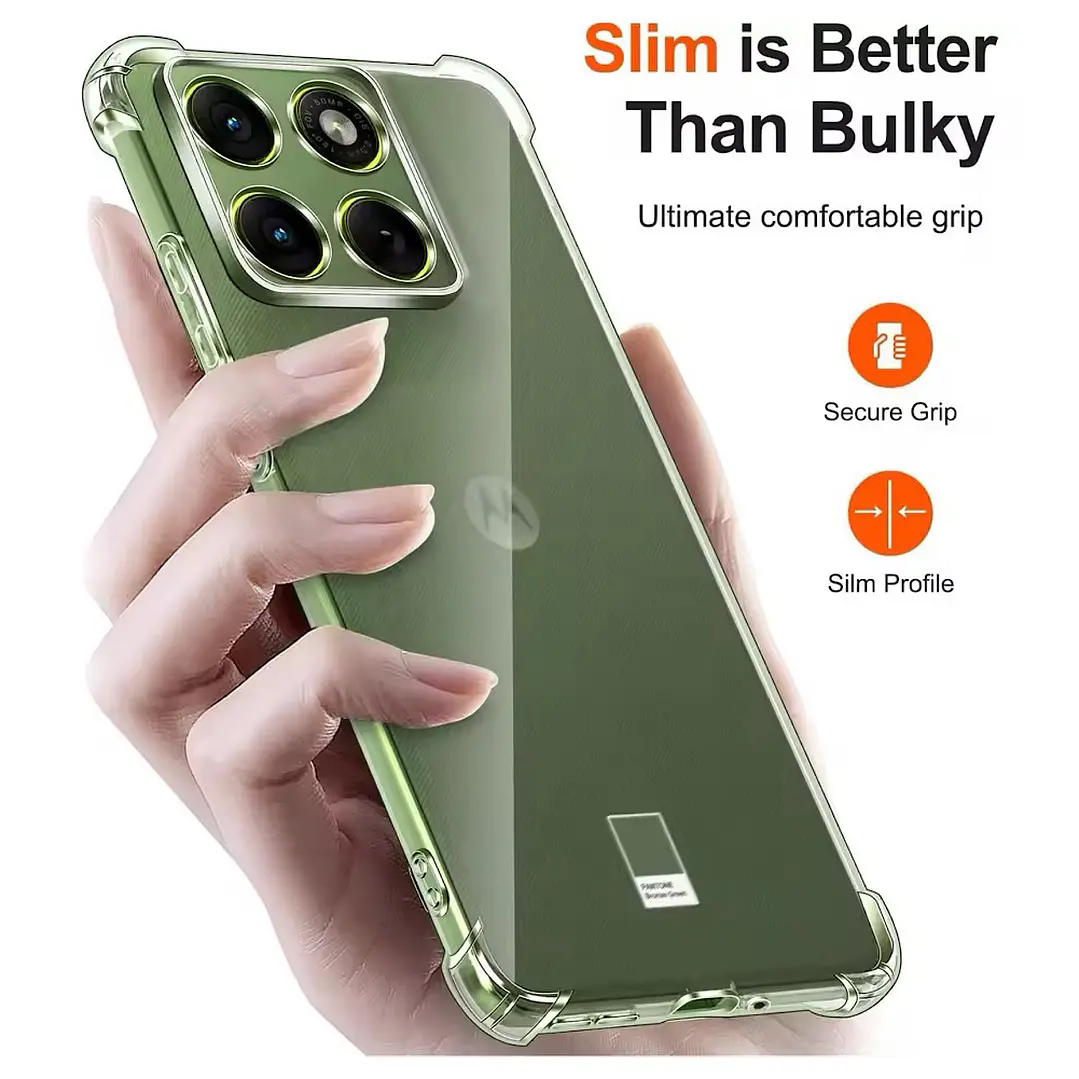 Carcasa Transparente Para Motorola Edge 70 Fusion 5G 2